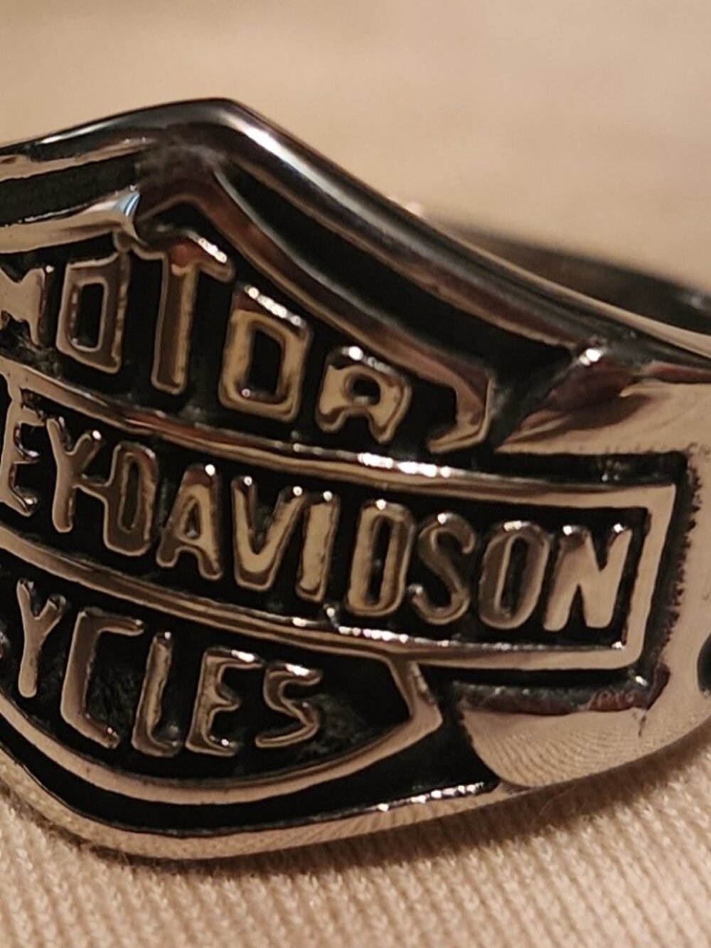 Harley-Davidson ring stainless steel